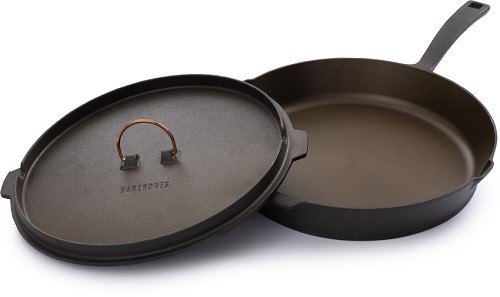 Barebones Living Cast Iron Skillet 12 Inch - BARE318 