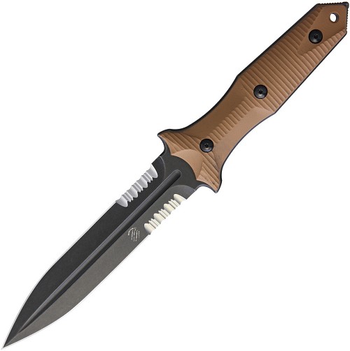 Bastinelli Creations Grozo Fixed Blade Knife Coyote - BAS214CS 