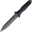 Bastinelli Creations Grozo Fixed Blade Knife Serrated - BAS214S 