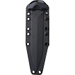 BAS214S Bastinelli Creations Grozo Fixed Blade Knife Serrated 