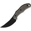 Bastinelli Creations Chopper Fixed Blade Knife OD Green - BAS233G 