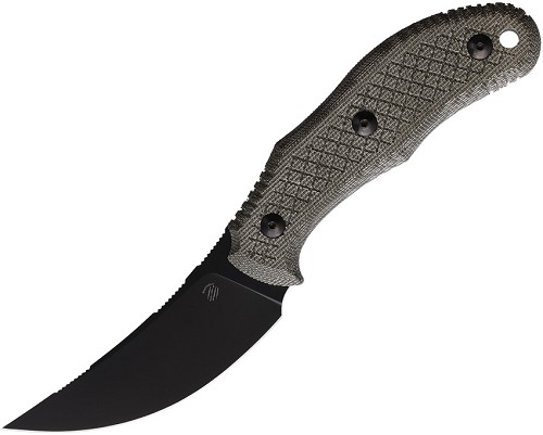 Bastinelli Creations Chopper Fixed Blade Knife OD Green - BAS233G 
