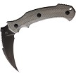 Bastinelli Creations Grumpy Fixed Blade Knife OD Green - BAS250 