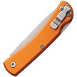 BC137LOR Bear & Son Small Farmhand Lockback Pocket Knife Orange 