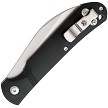 BC484GB Bear & Son 4.5 Inch Black G10 Wharncliff Slip Joint Pocket Knife 