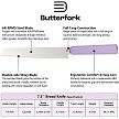 Butterfork Bread Knife Purple - BF01BKPP 