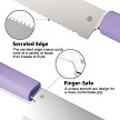 Butterfork Bread Knife Purple - BF01BKPP 