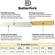 Butterfork Bread Knife Yellow - BF01BKYL 