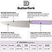 Butterfork Chefs Knife Purple - BF01CKPP 