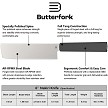 Butterfork Nakiri Knife Dark Gray - BF01NKDG 