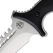 BG023 Begg Knives Bolo Fixed Blade Knife Black/Satin 