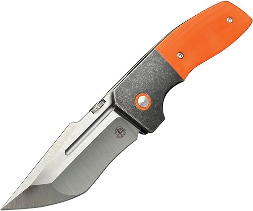 Begg One Lockblade Pocket Knife Orange - BG063 