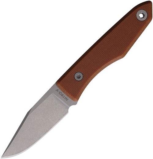 Big Idea Design Lookout Fixed Blade Knife Micarta - BIG009MBR 