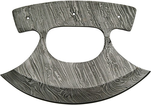 Ulu Damascus Knife Blade Blank - BLDM2727 