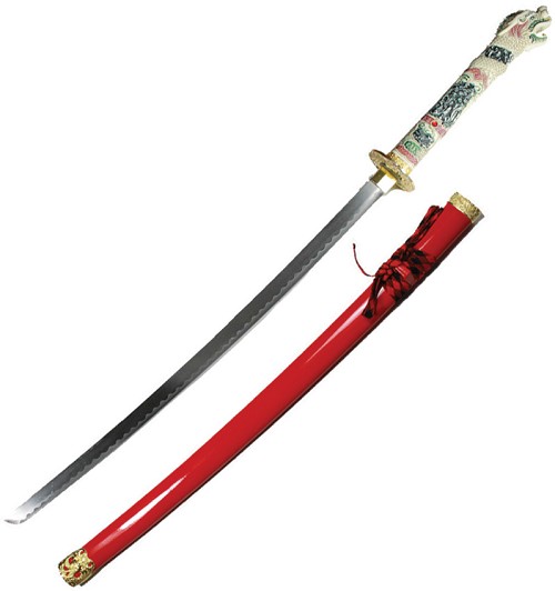 Bishamon Samurai Sword Dragon - BMNSA5016RD 
