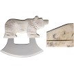 B Merry Moose Antler Walking Bear Ulu  - BMRUMAB17 
