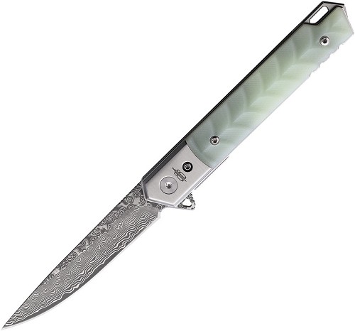 BucknBear Hornet Linerlock Pocket Knife Jade - BNB42011J 
