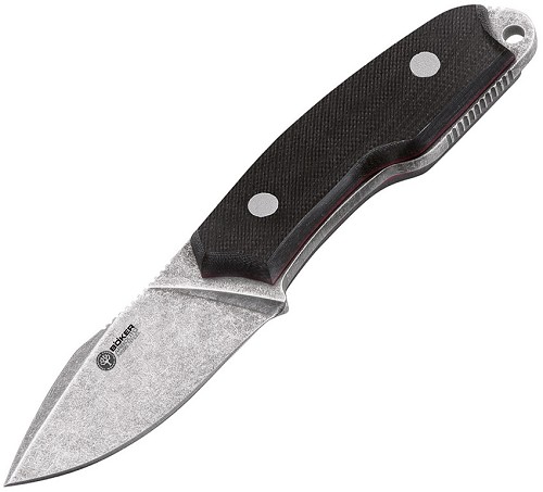 Boker Arbolito El Heroe Micarta Handled Hunting Knife - BO02BA371M 