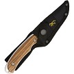 BR0490 Browning Fixed Blade Knife Zebra Wood 