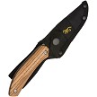 BR0491 Browning Fixed Blade Knife Zebra Wood 