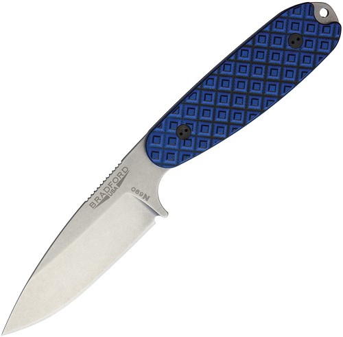 Bradford Knives Guardian 3.5 Knife Sabre Blue - BRAD35S013 