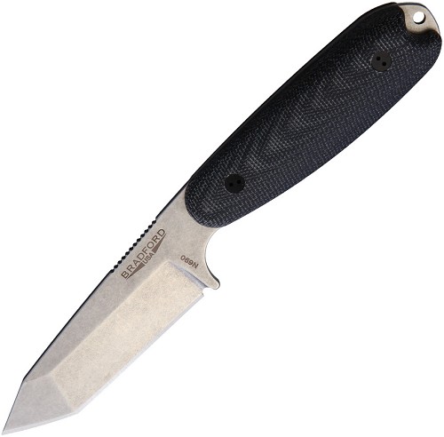 Bradford Guardian 3.5 Knife Tanto 3D Black - BRAD35T101 