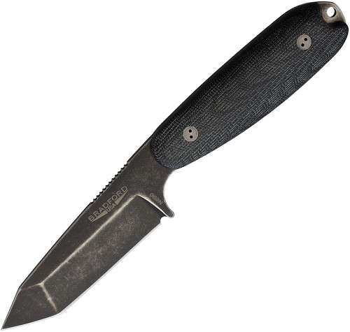 Bradford Guardian 3.5 Fixed Blade Knife Tanto 3D Black - BRAD35T101N 