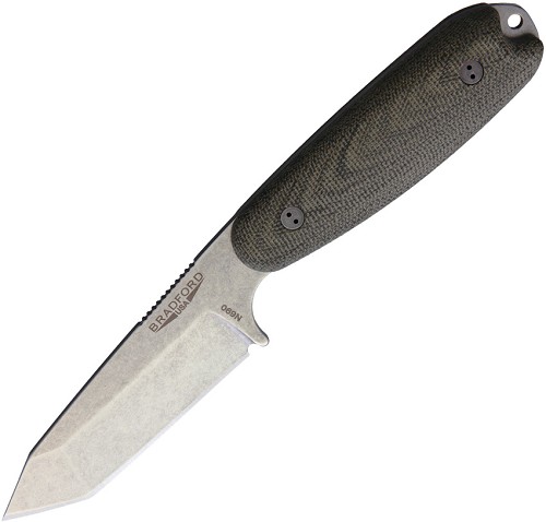 Bradford Guardian 3.5 Knife Tanto 3D Green - BRAD35T102 