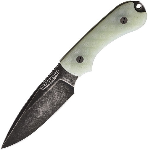 Bradford Knives Guardian 3 Knife Textured Ghost - BRAD3FE007NA 