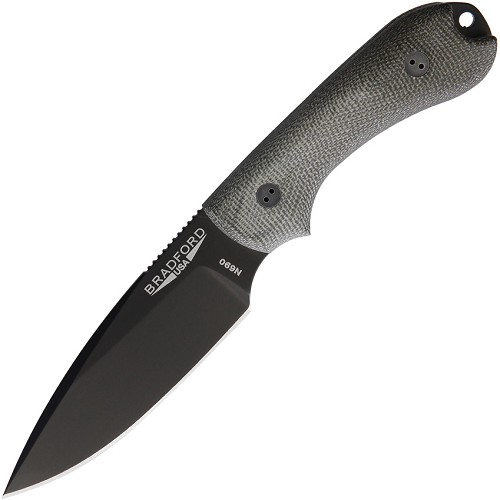 Bradford Guardian 3 Fixed Blade Knife DLC OD Green - BRAD3FE102B 