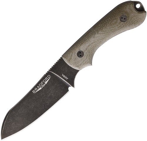Bradford Guardian 3 knife Nimbus 3D OD Green - BRAD3SF102NA 