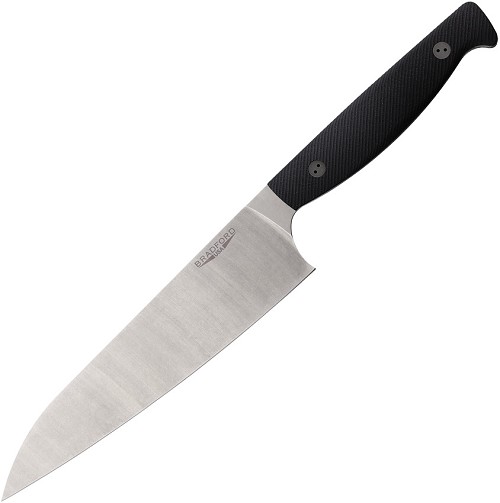 Bradford Knives Chefs Knife G10 Black - BRADG10CHEF 