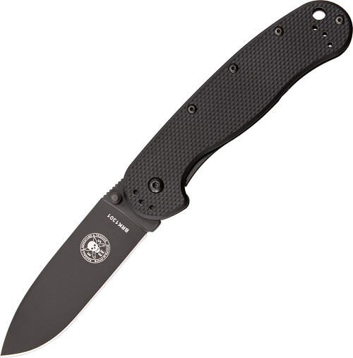Esee Avispa Framelock Pocket Knife Black D2 - BRK1302B 