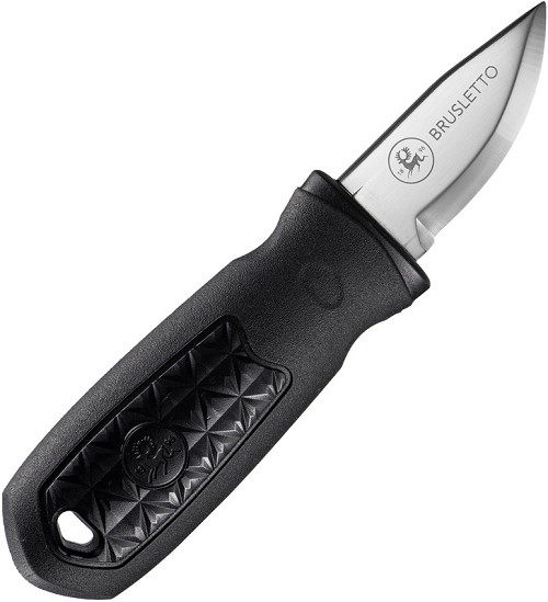 Brusletto Kongla Fixed Blade Knife Black - BRU10202 