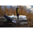 BRU10202 Brusletto Kongla Fixed Blade Knife Black 