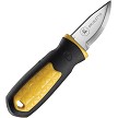 Brusletto Kongla Fixed Blade Knife Black/Yellow - BRU10204 