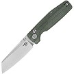 Bestech Slasher Axis Lock Pocket Knife Green - BTKG56B1 