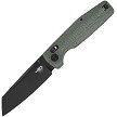 Bestech Slasher Axis Lock Pocket Knife Green - BTKG56B2 