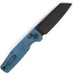 BTKG56C2 Bestech Slasher Axis Lock Pocket Knife Blue 