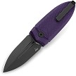 BTKG57A4 Bestech Ququ Buttonlock Pocket Knife G10 Purple 