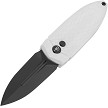 Bestech Ququ Buttonlock Pocket Knife G10 White - BTKG57A5 