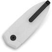 BTKG57A5 Bestech Ququ Buttonlock Pocket Knife G10 White 