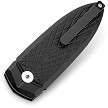 BTKG57B1 Bestech Ququ Buttonlock Pocket Knife Black 