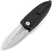 BTKG57B1 Bestech Ququ Buttonlock Pocket Knife Black 