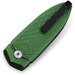 BTKG57B2 Bestech Ququ Buttonlock Pocket Knife Green 