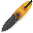 BTKG57D2 Bestech Ququ Buttonlock Pocket Knife Ultem Black 