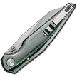 Bestech Snakebird Button Lock Pocket Knife Green - BTKG58A 
