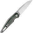 Bestech Snakebird Button Lock Pocket Knife Green - BTKG58A 