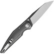 Bestech Snakebird Button Lock Pocket Knife Black - BTKG58B 
