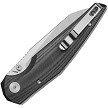Bestech Snakebird Button Lock Pocket Knife Black - BTKG58C 